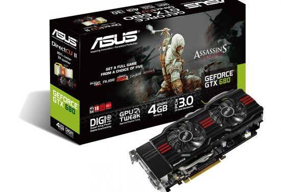 Megjelent a 4 gigás ASUS GeForce GTX 680 DirectCU II