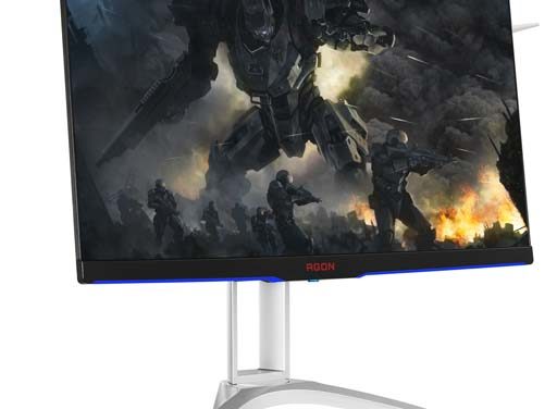 Két AOC AGON „keret nélküli” gaming monitor  1800 mm-es görbülettel