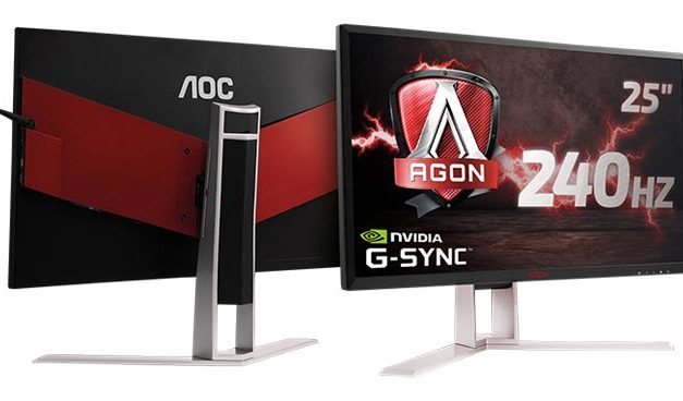 Az AOC bemutatja a szupergyors 240 Hz-es AGON G-SYNC monitort