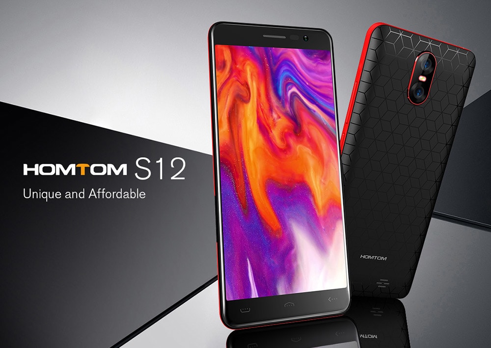 A HOMTOM S12 egy menő telefonnak látszó tárgy