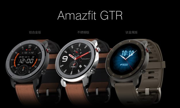 Amazfit GTR okosóra, szuper hosszú üzemidővel