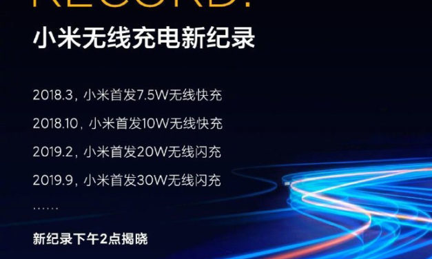Már 40 wattnál tart a Xiaomi vezeték nélküli töltés