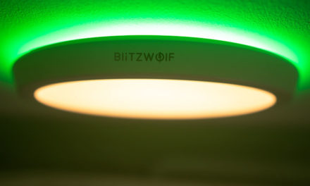 BlitzWolf BW-CLT1 okos plafonlámpa – gyanúsan olcsó!