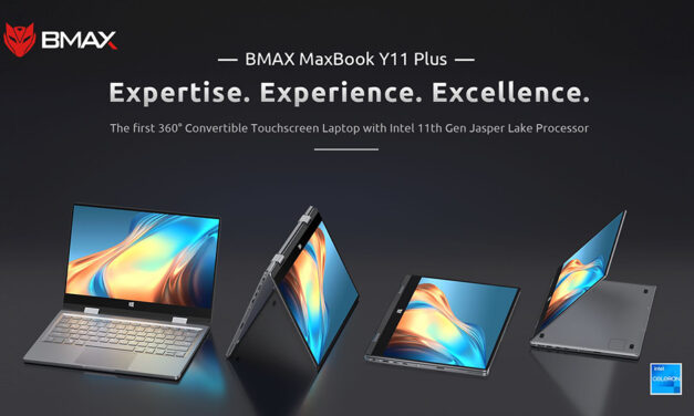 BMAX Y11 Plus 2-az-1-ben notebook már az új Intel procival