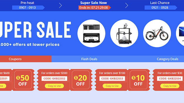 Elindult a Geekbuying Super Sale szuper kuponokkal