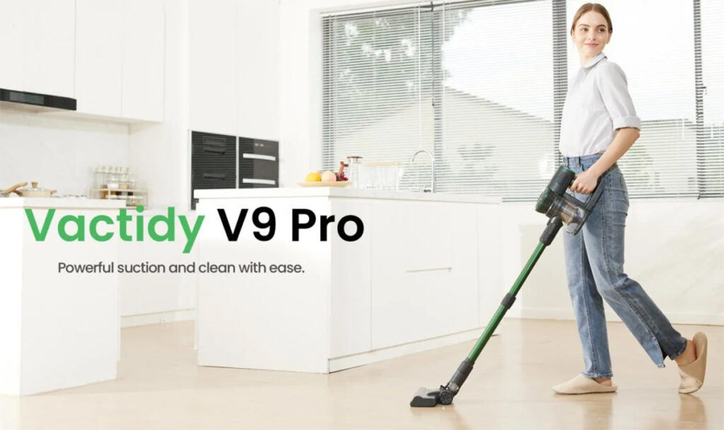 Vactidy Blitz V9 Pro – A legolcsóbb erős porszívó