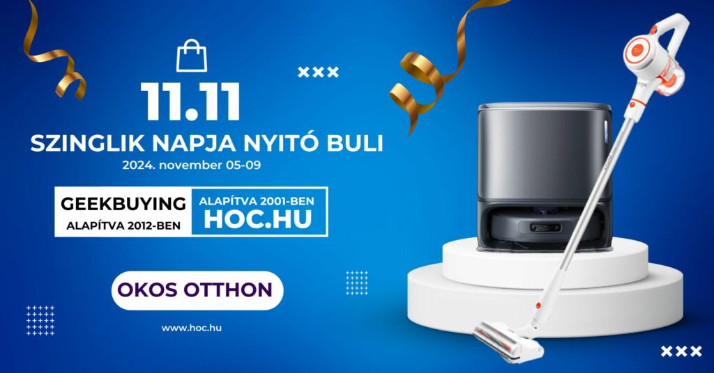 11.11 – Szinglik napja, nyitó buli – Okos otthon