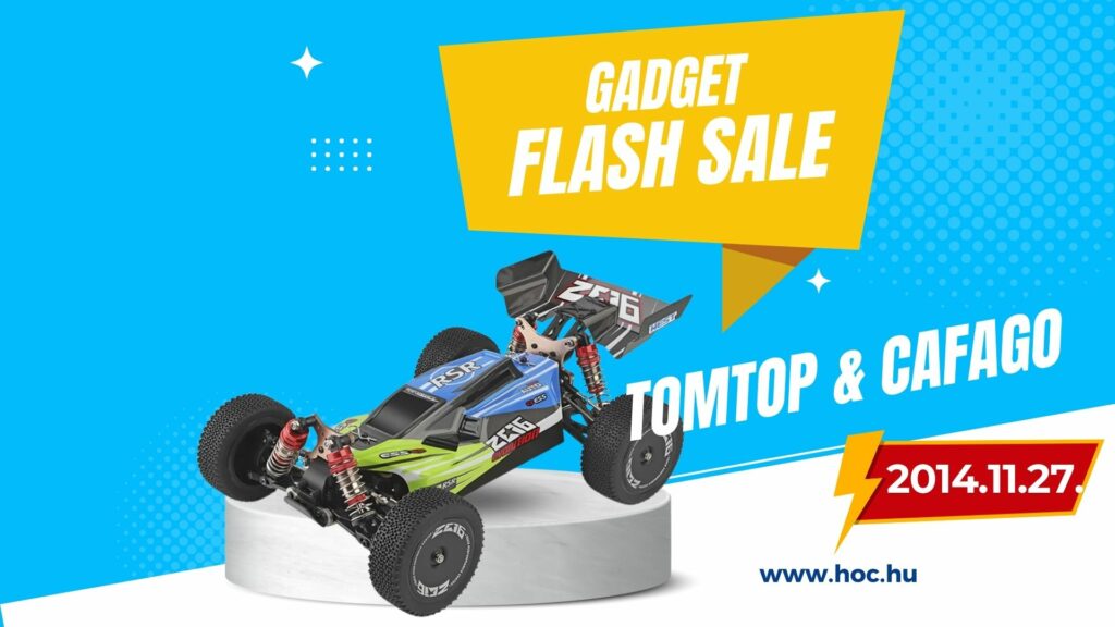 Black Friday – TomTop és CAFAGO akciók kuponokkal – 2024.11.27.