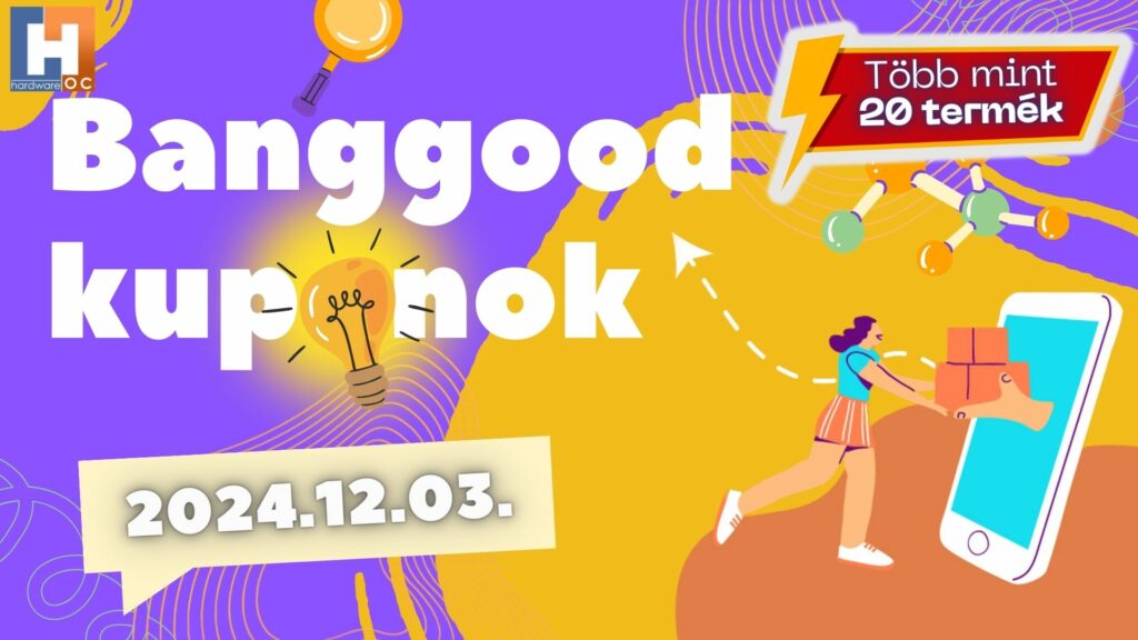 Banggood kuponos akciók – 2024.12.03.