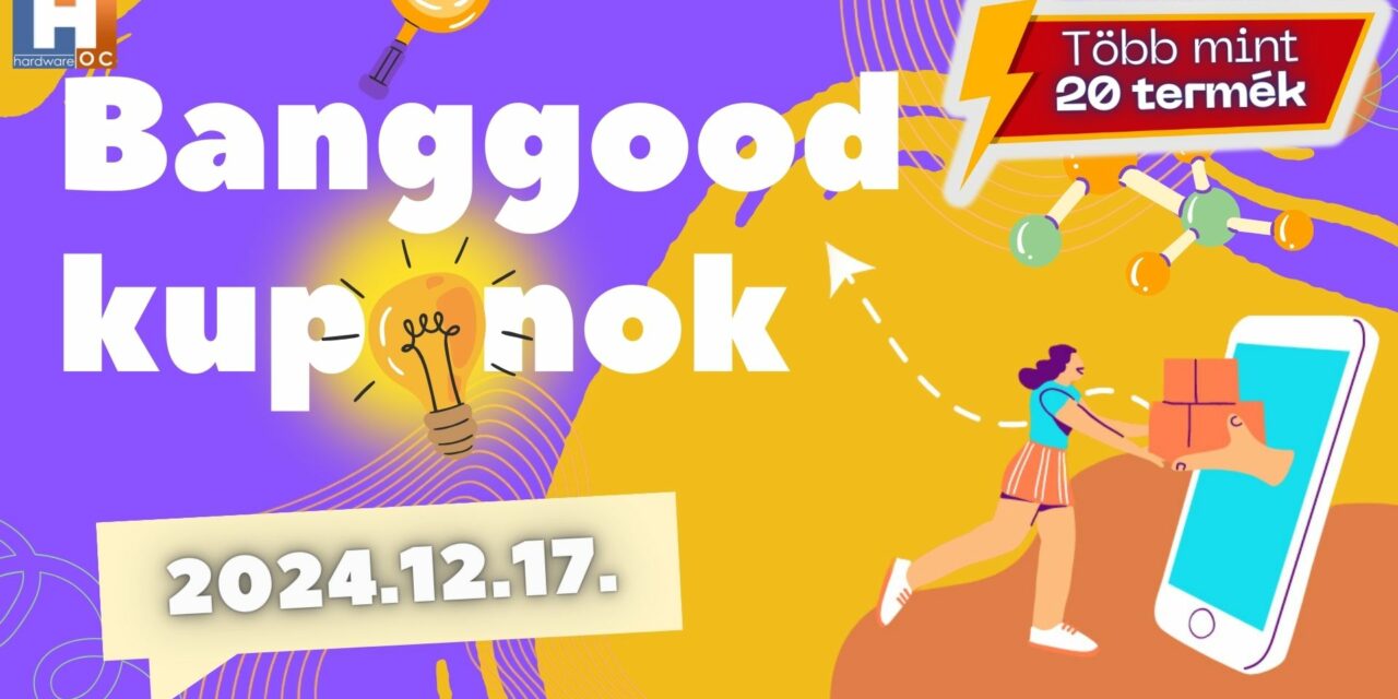 Banggood kuponos akciók – 2024.12.17.