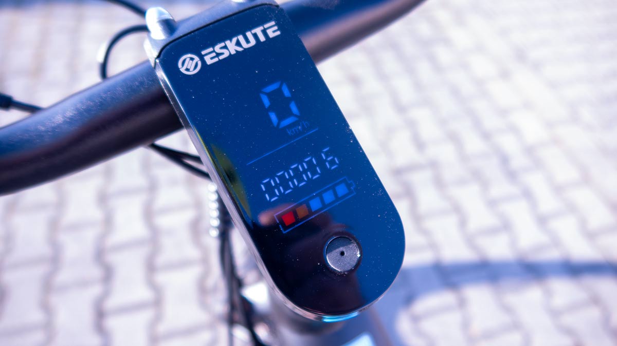 A megfizethető városi nyomatékszenzoros e-bike - ESKUTE Polluno Plus teszt 5