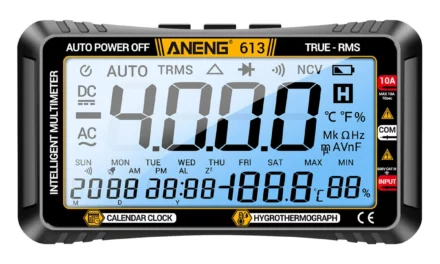 ANENG 613Pro Smart Multiméter- Megérkezett az okos multiméter